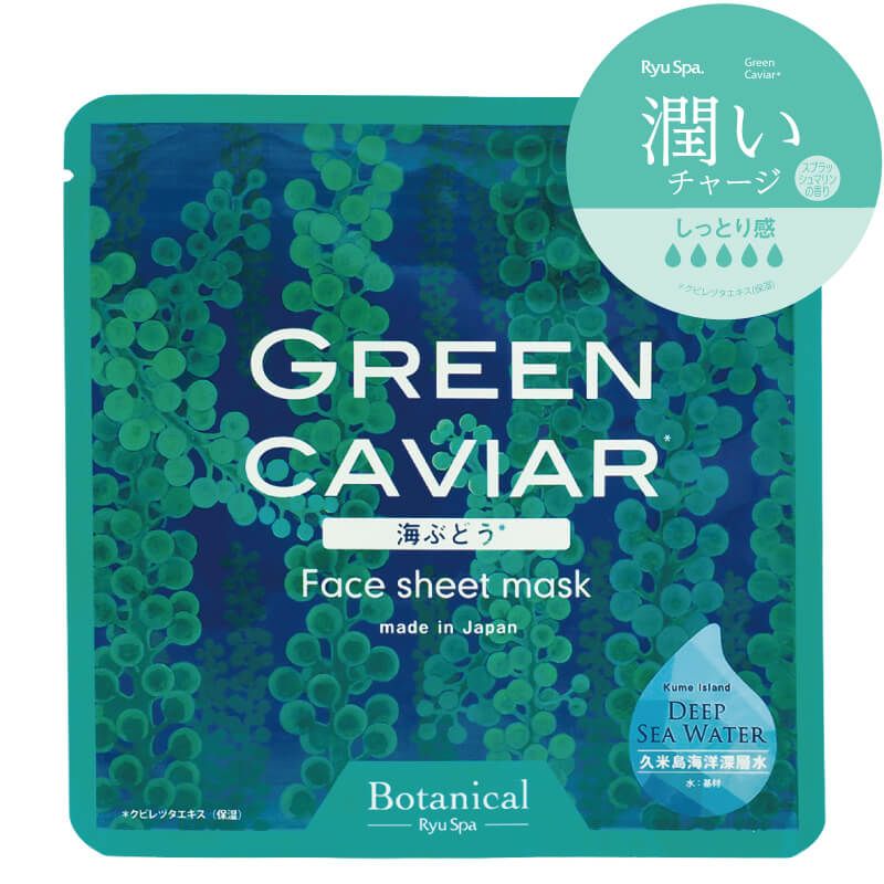 Ryu Spa Botanicals Face Mask – 5 Flavour Set