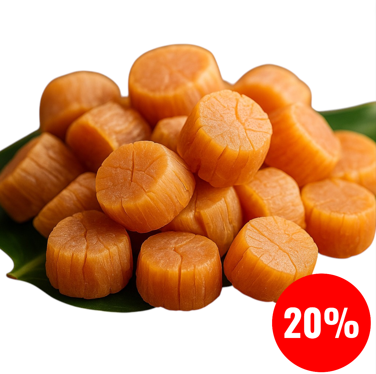 Hokkaido Dried scallops 1st grade M size　200g 20%OFF